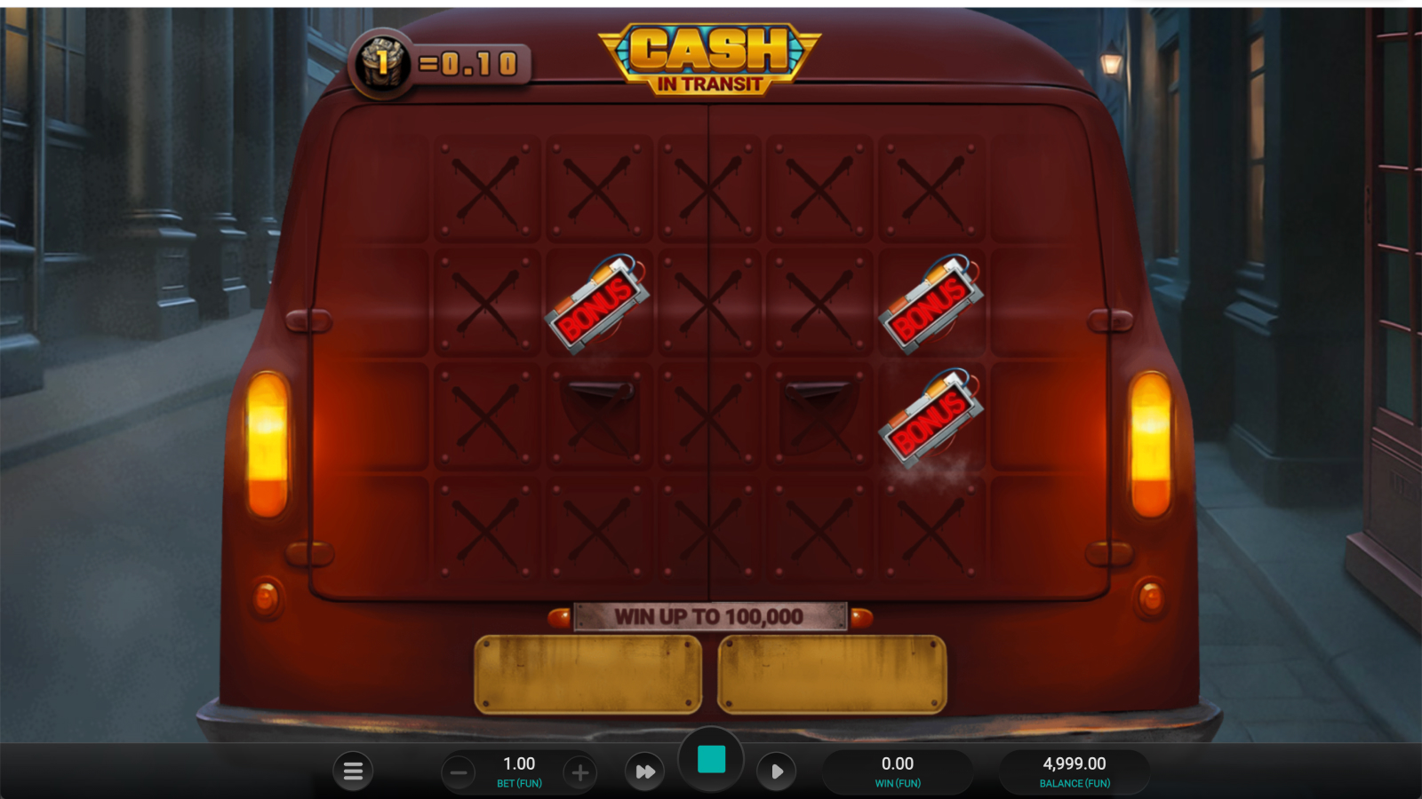 Cash in Transit Screenshot