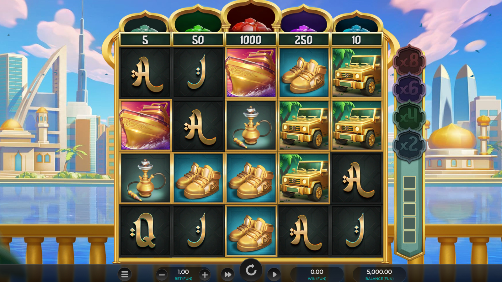 Sultan Spins Screenshot
